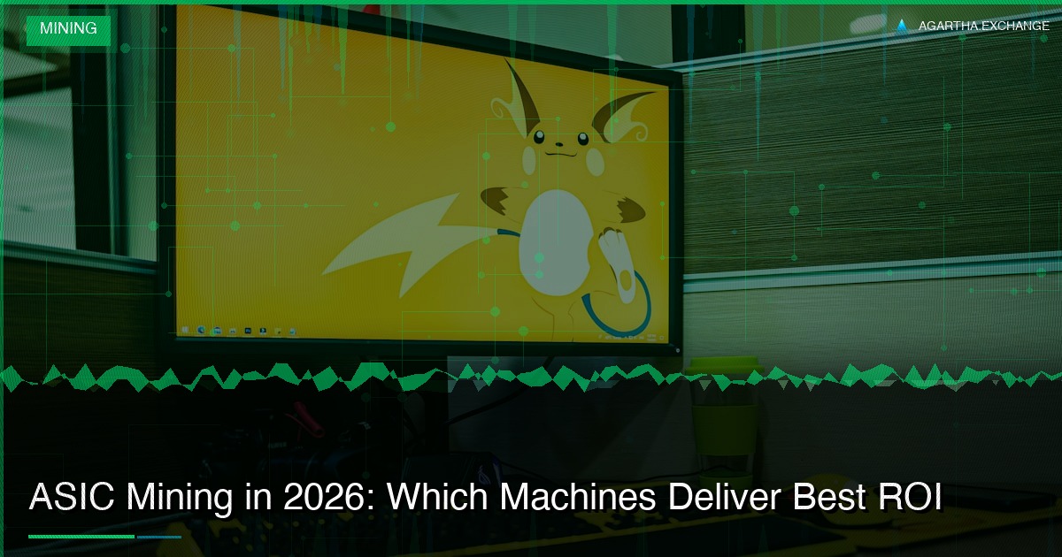 ASIC Mining in 2026: Which Machines Deliver Best ROI