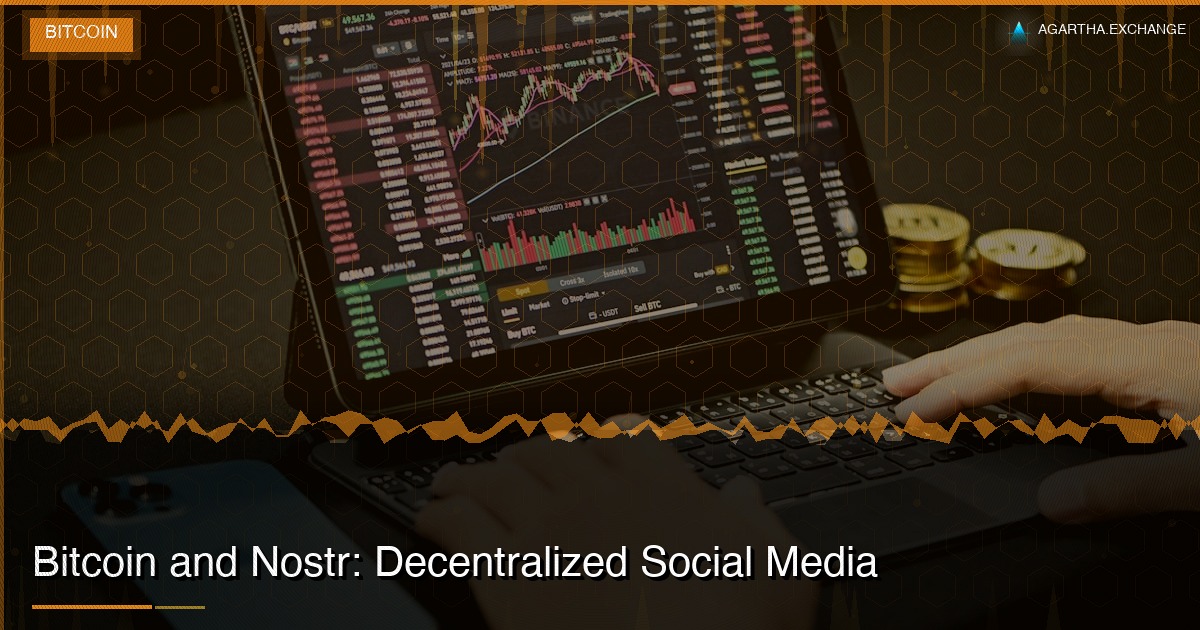 Bitcoin and Nostr: Decentralized Social Media