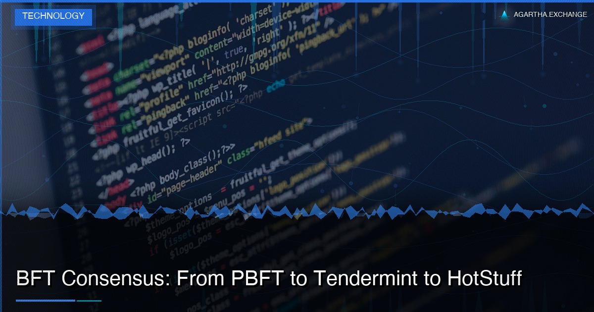 BFT Consensus: From PBFT to Tendermint to HotStuff