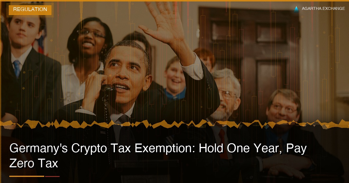 Germany's Crypto Tax Exemption: Hold One Year, Pay Zero Tax