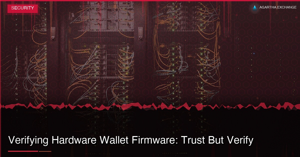 Verifying Hardware Wallet Firmware: Trust But Verify