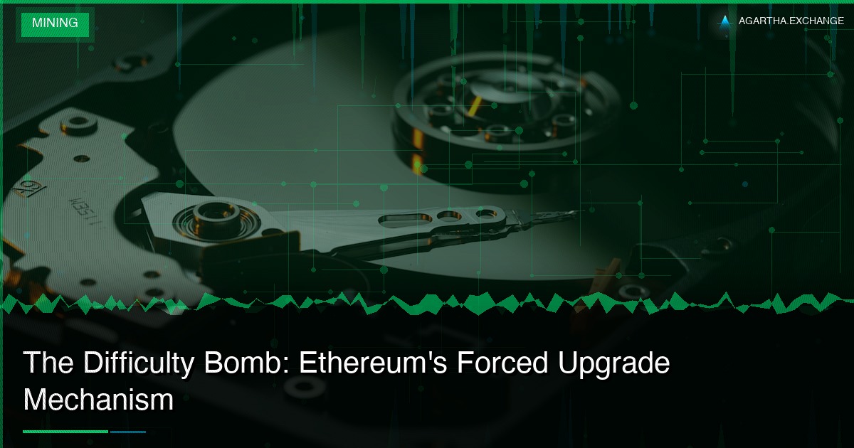 The Difficulty Bomb: Ethereum's Forced Upgrade Mechanism