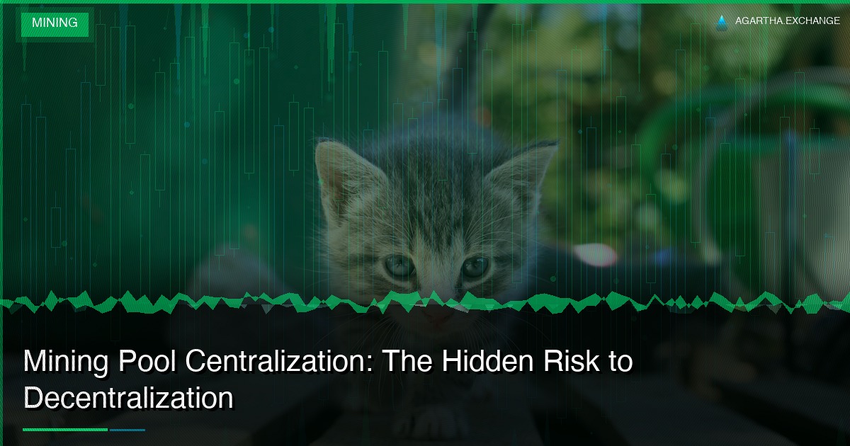 Mining Pool Centralization: The Hidden Risk to Decentralization