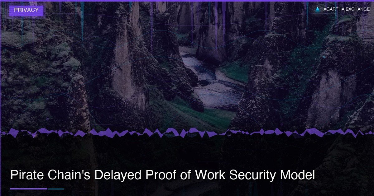 Pirate Chain's Delayed Proof of Work Security Model