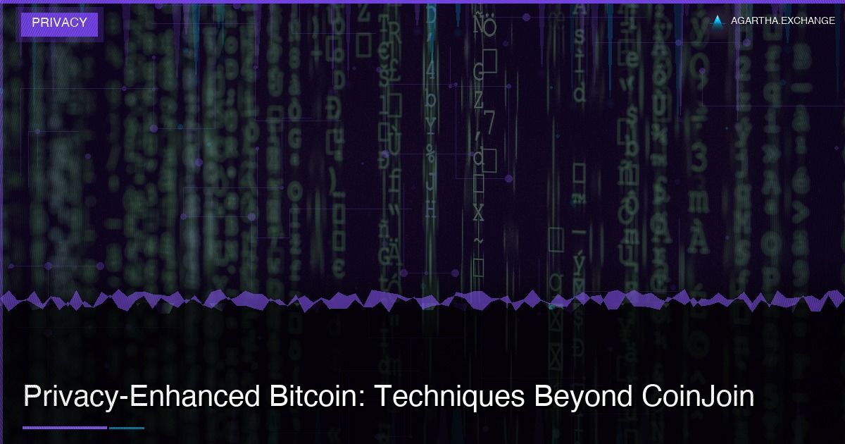 Privacy-Enhanced Bitcoin: Techniques Beyond CoinJoin
