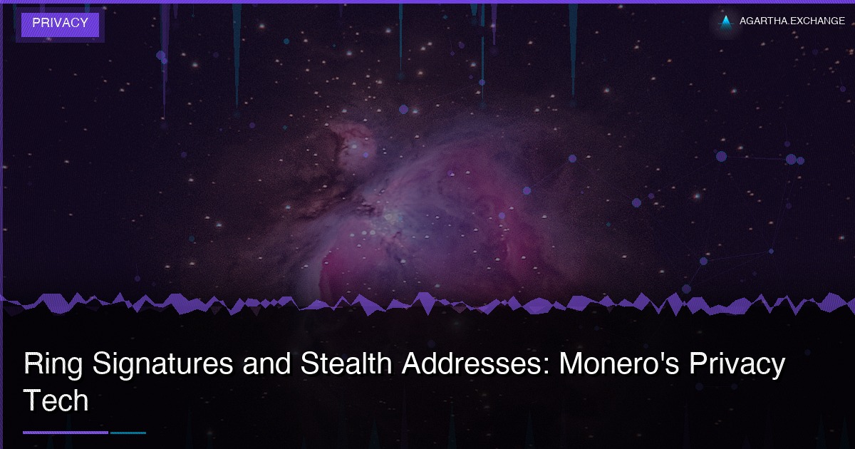 Ring Signatures and Stealth Addresses: Monero's Privacy Tech