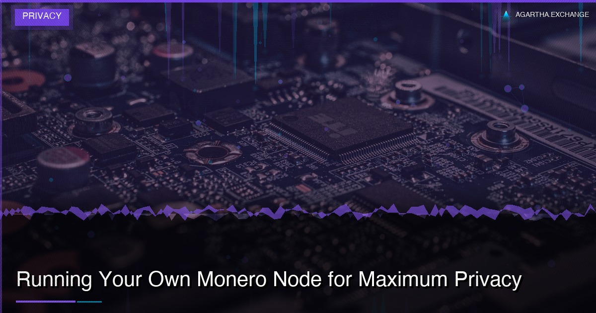 Running Your Own Monero Node for Maximum Privacy